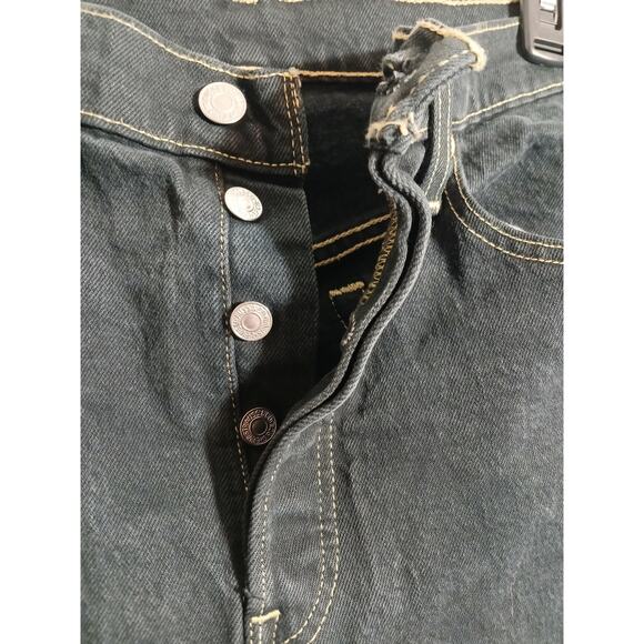 Levi 501 Womens Denim Shirts Size 29 - Picture 2 of 4